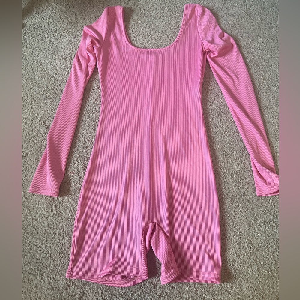 Pink romper